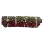 White Sage, Dragon's Blood & Rosemary Smudge Stick - Small 4" (6 Pack)